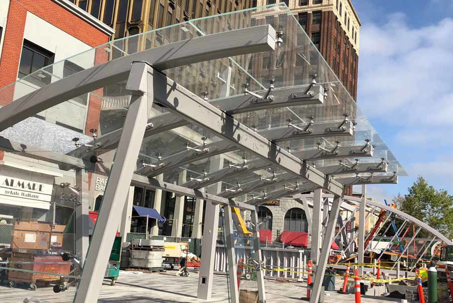 Curved Tube Steel for BART (Bay Area Rapid Transit) Berkeley